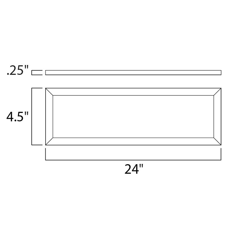 24 in. Under Cabinet Bronze CounterMax A280152