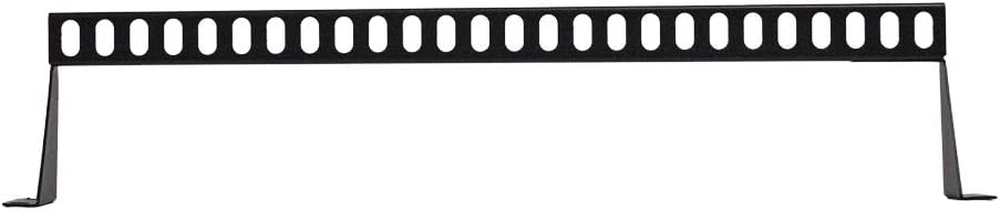 1U 19-Inch Rack Mount Cable Management Bracket Black Pack of 2 I869200