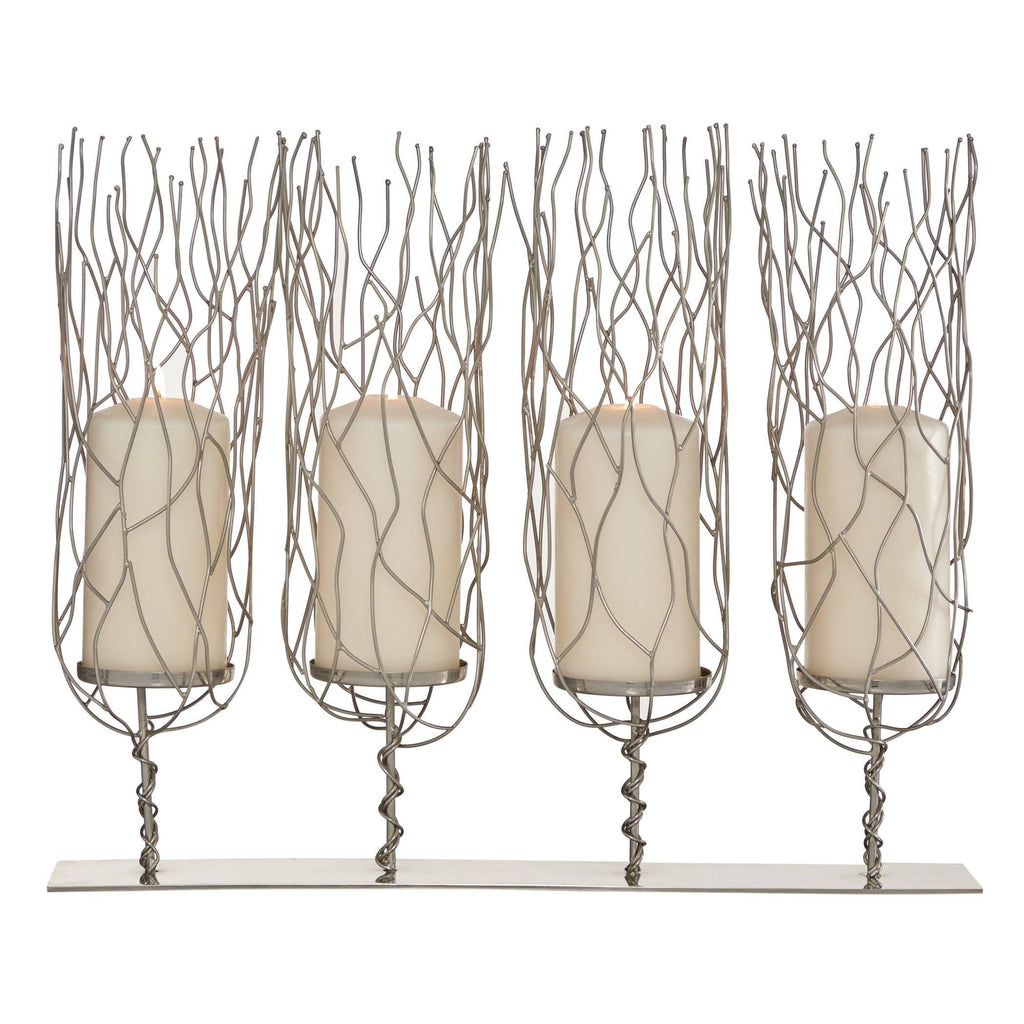 Stainless Steel Candle Holder H49730