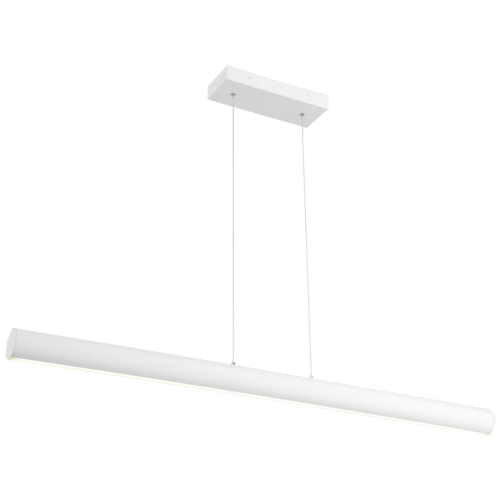 Matte White LED Island Light F675501