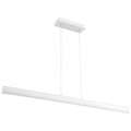 Matte White LED Island Light F675501