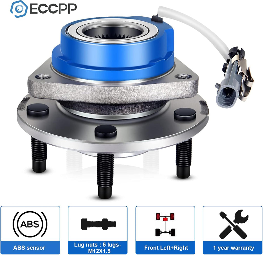 2 Front Wheel Hub Bearing Assembly B168740