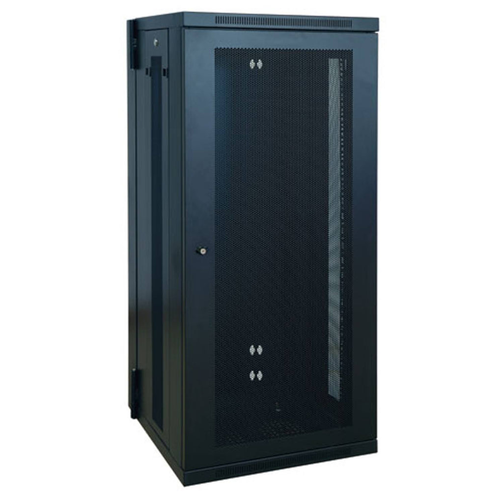 26U Wall Mount Rack Enclosure Server Cabinet with Door Z739