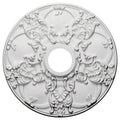Norwich Ceiling Medallion, Hand-Painted Mississippi Mud S2364