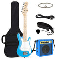 Light Blue Kids Electric Guitar Starter Kit with 5W Amplifier N860034