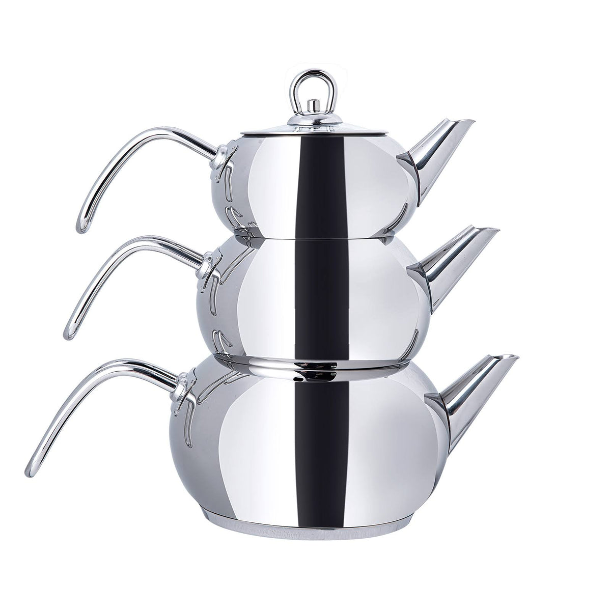 3D Powersteel Pro 316 Steel Tea Pot Set K157