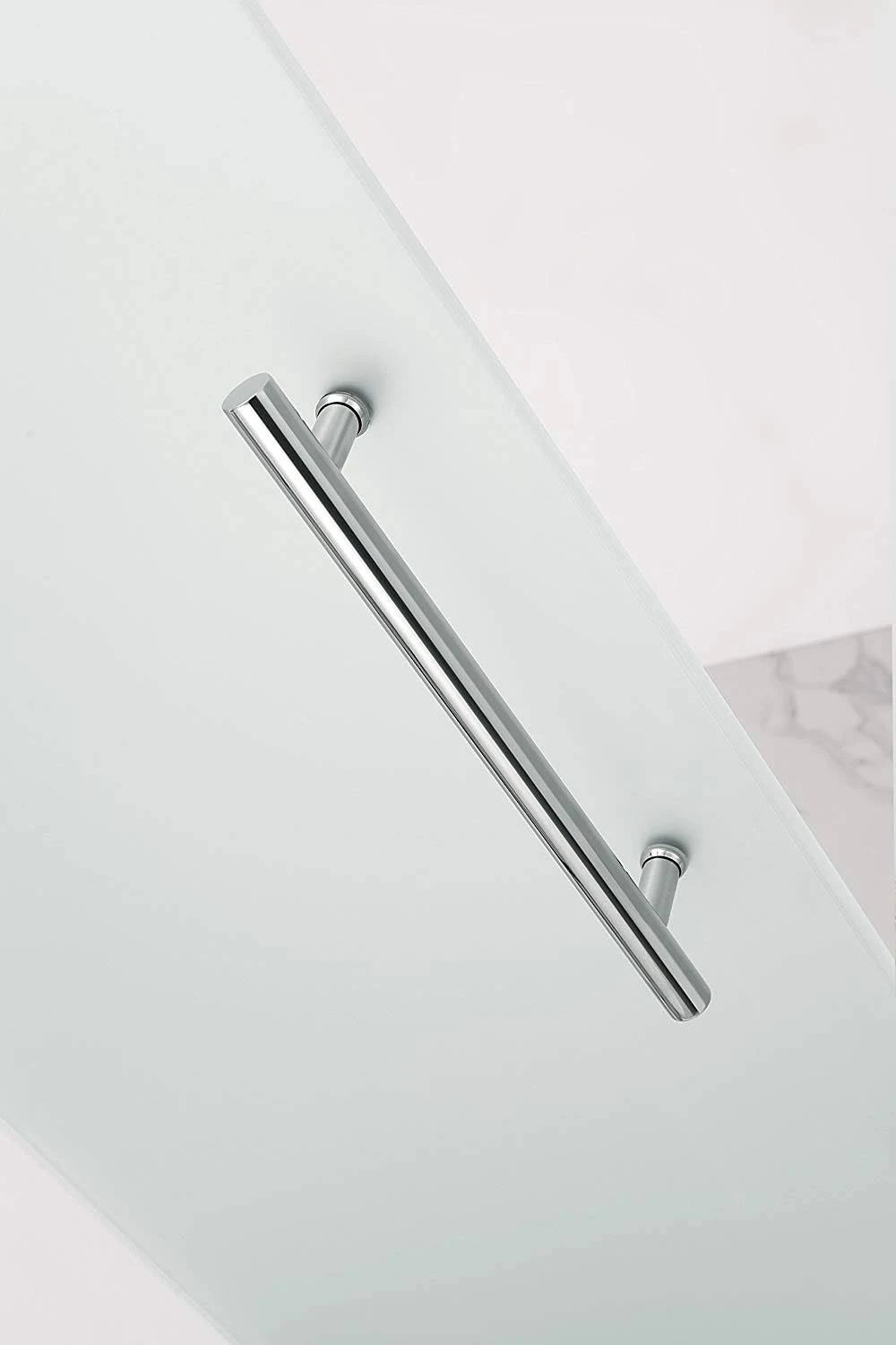 Chrome Sliding Frameless Shower Door V576