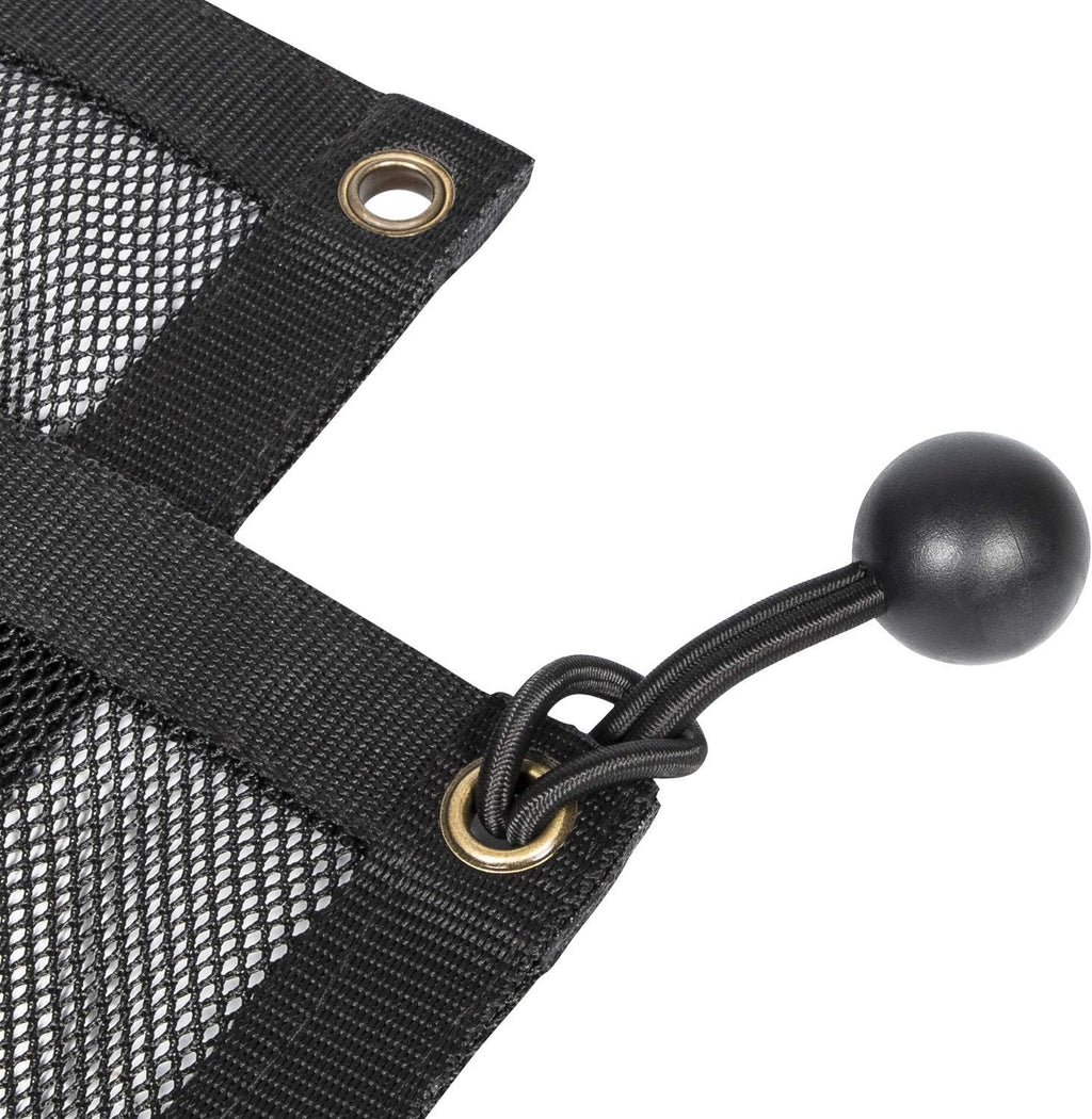 Mesh Shade Top Sunshade Screen for Jeep Wrangler JL JLU, USA Flag, Polyester, Black Q54527