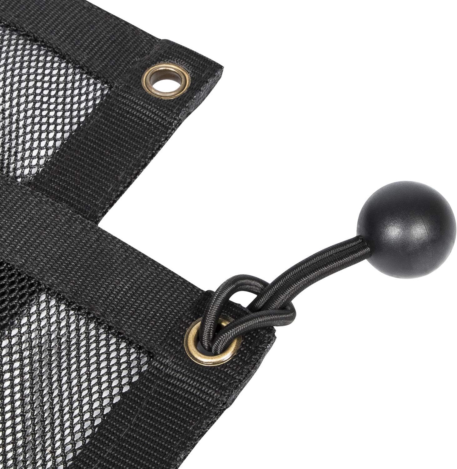 Mesh Shade Top Sunshade Screen for Jeep Wrangler JL JLU, USA Flag, Polyester, Black Q54527