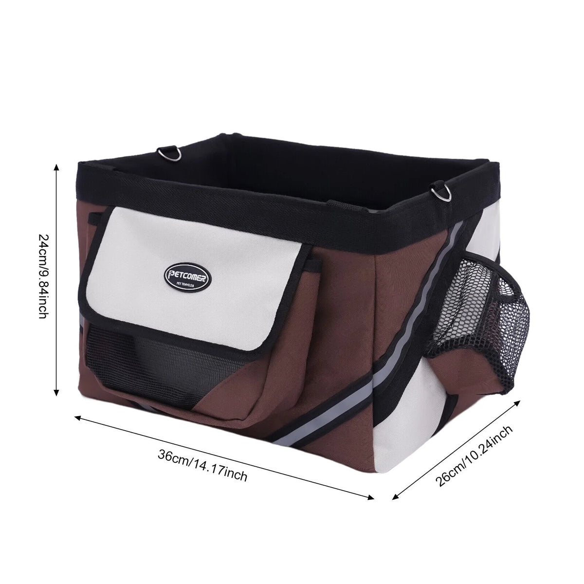 Folding Bike Basket Pet Carrier V827