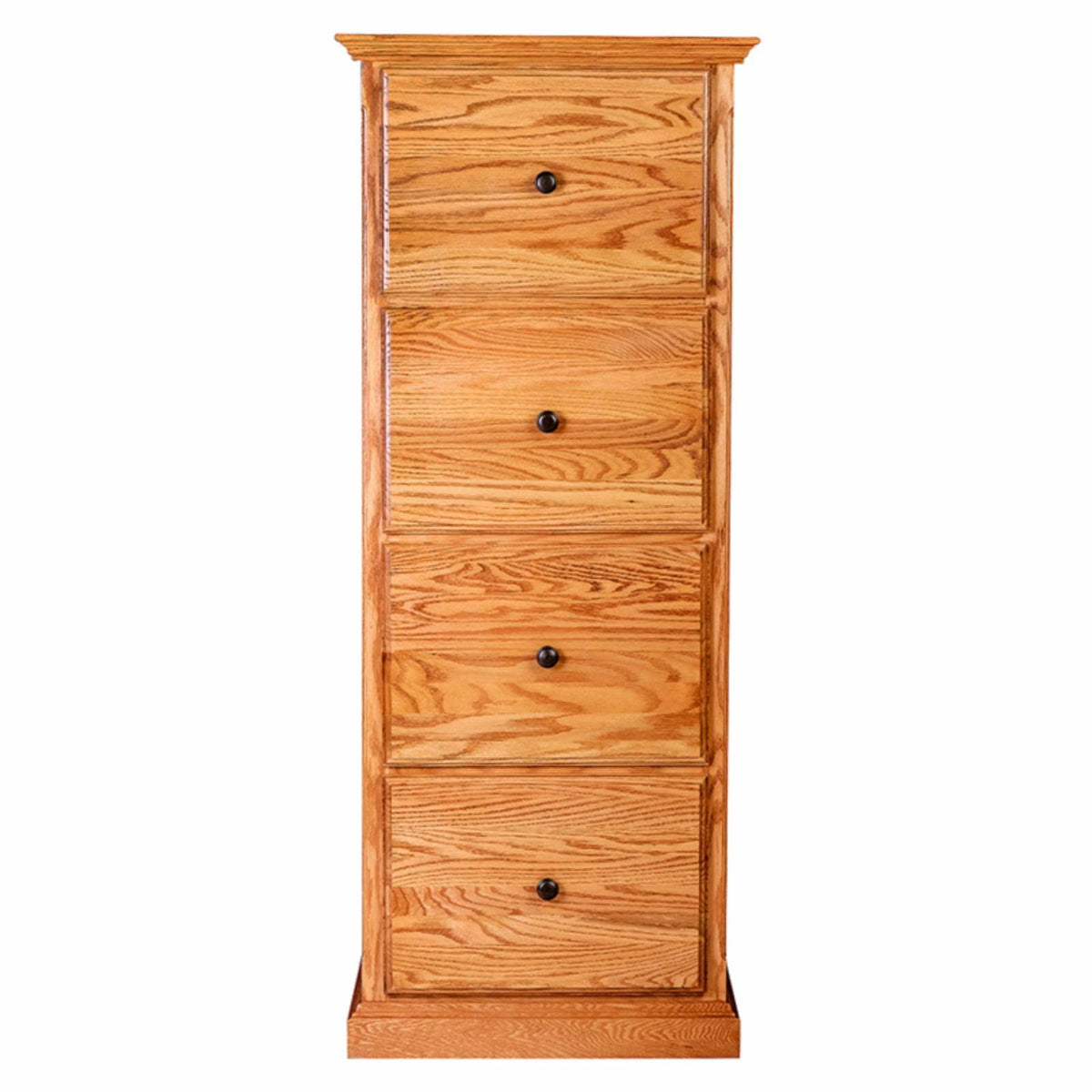 Black Four Drawer File Cabinet N187