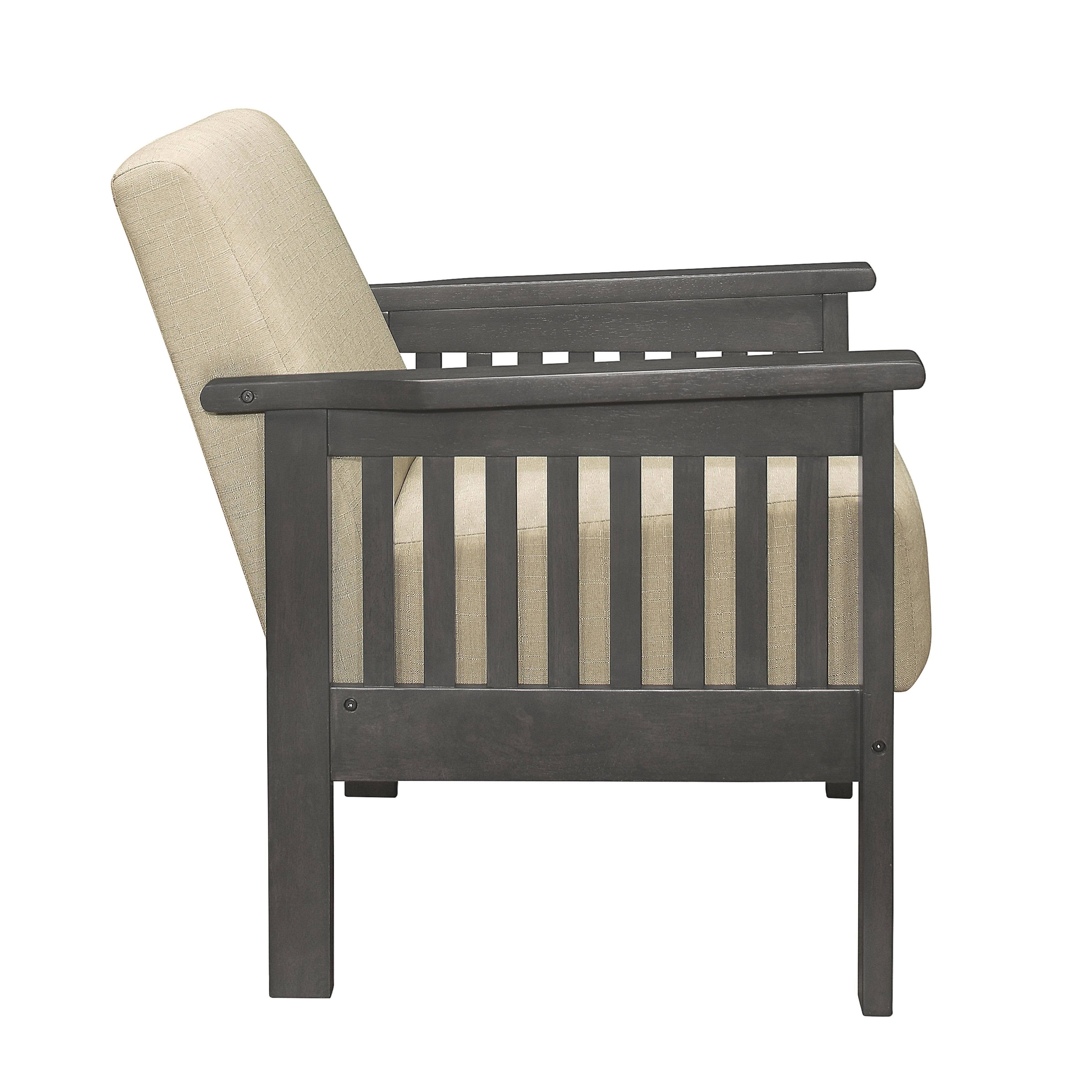 Light Brown Loveseat C395