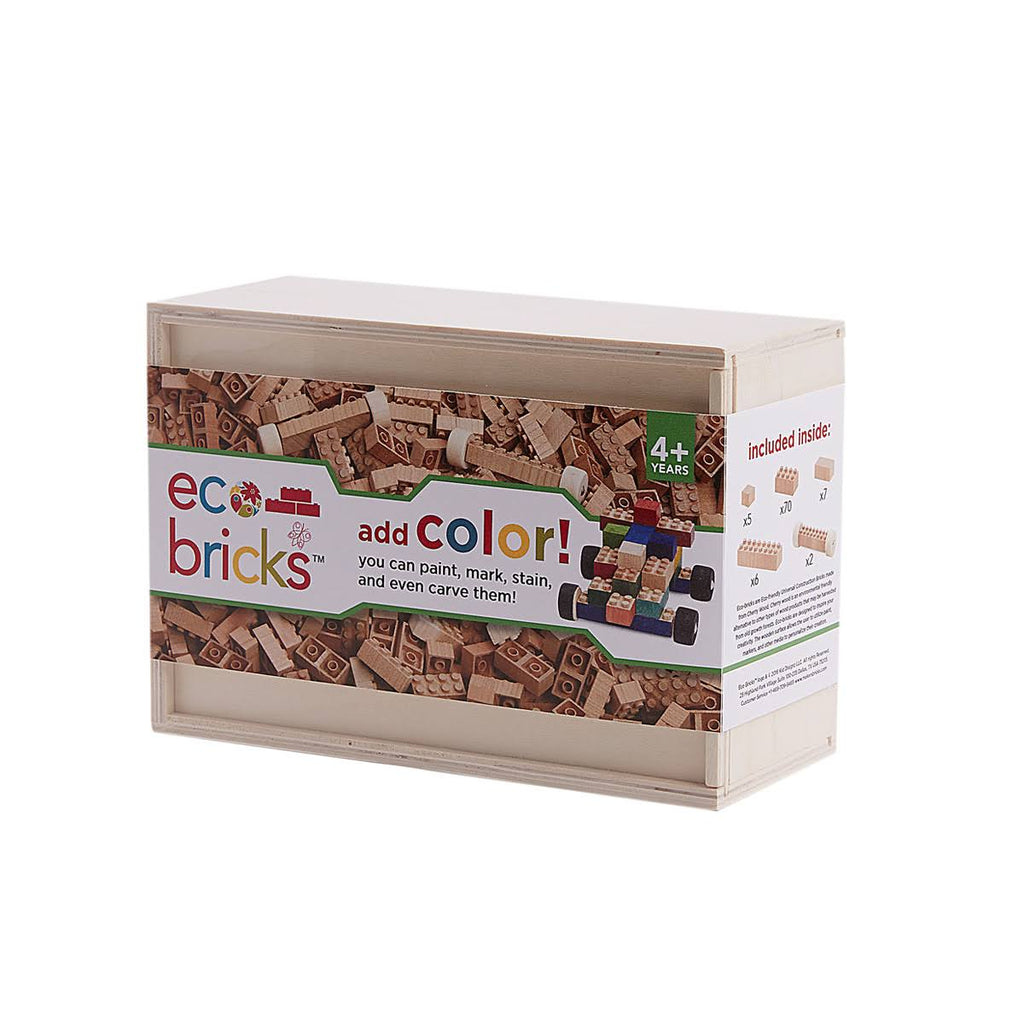250 Piece Wooden Eco Bricks Set H286431