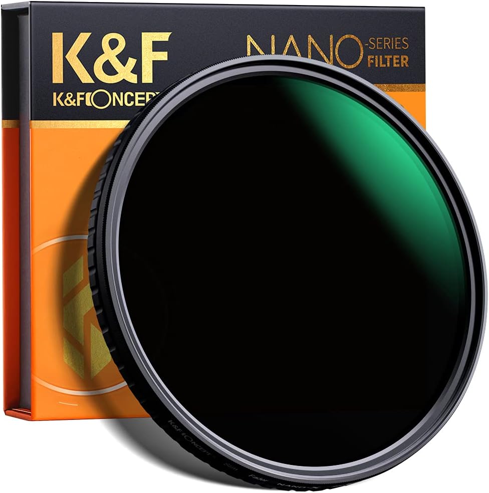 77mm Variable ND Filter ND8-ND128 (3-7 Stop) HD Hydrophobic VND Filter Q237755