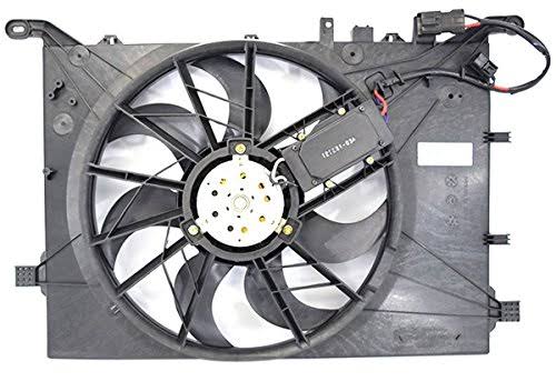 Radiator and Condenser Fan for Volvo S60 S80 C405