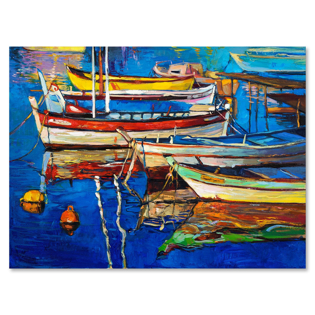 Nautical & Coastal Canvas Wall Art Print 12 in. wide x 8 in. high V2889