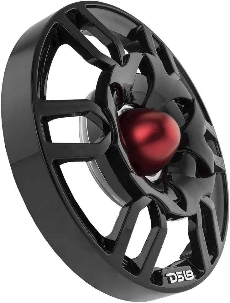 RED Car Audio Speaker Grill Cover with Bullet Tweeter M26194