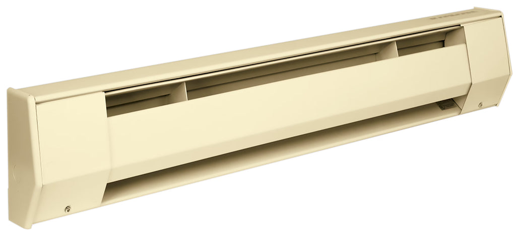 6' 1500-1125W 240-208V Almond Baseboard Heater B1864