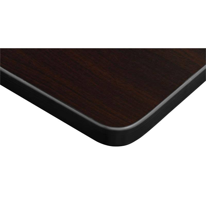 Mocha Walnut 48 in. Round Breakroom Table X931828