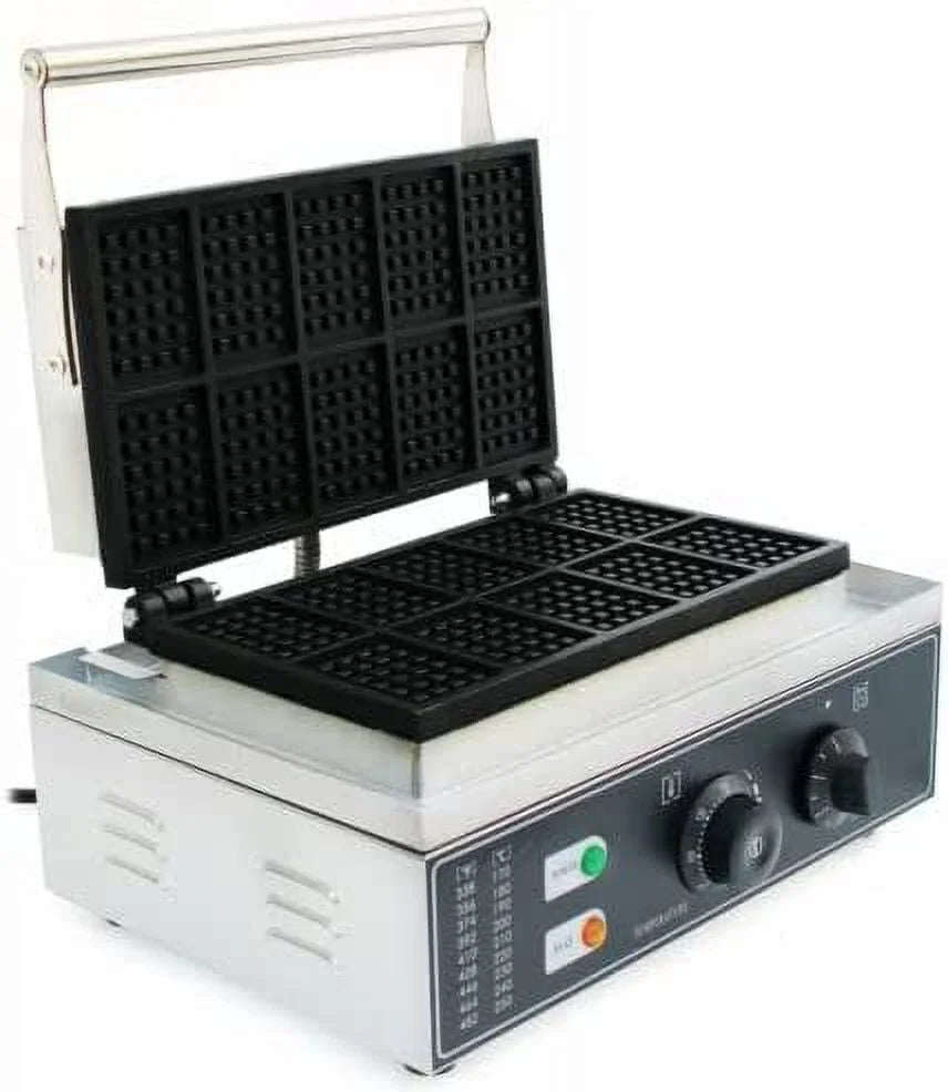 1500W Commercial 10pcs Nonstick Waffle Maker Y173