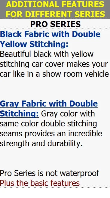 Black Car Cover Z278