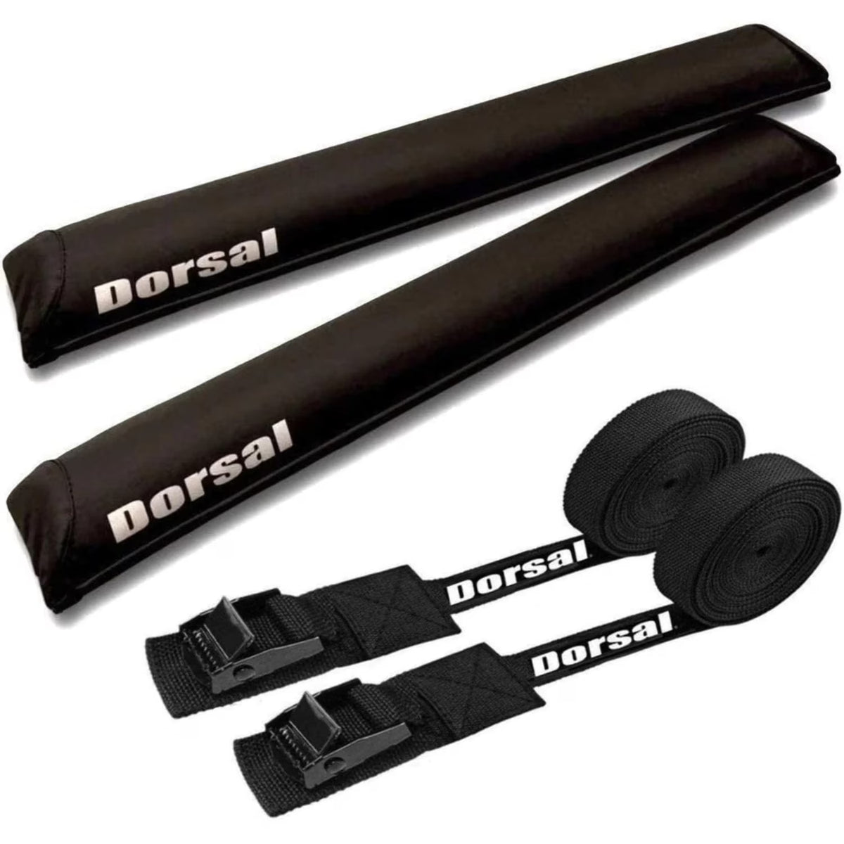 Aero Roof Rack Pads and 15 ft Straps - Pack of 4 X170187