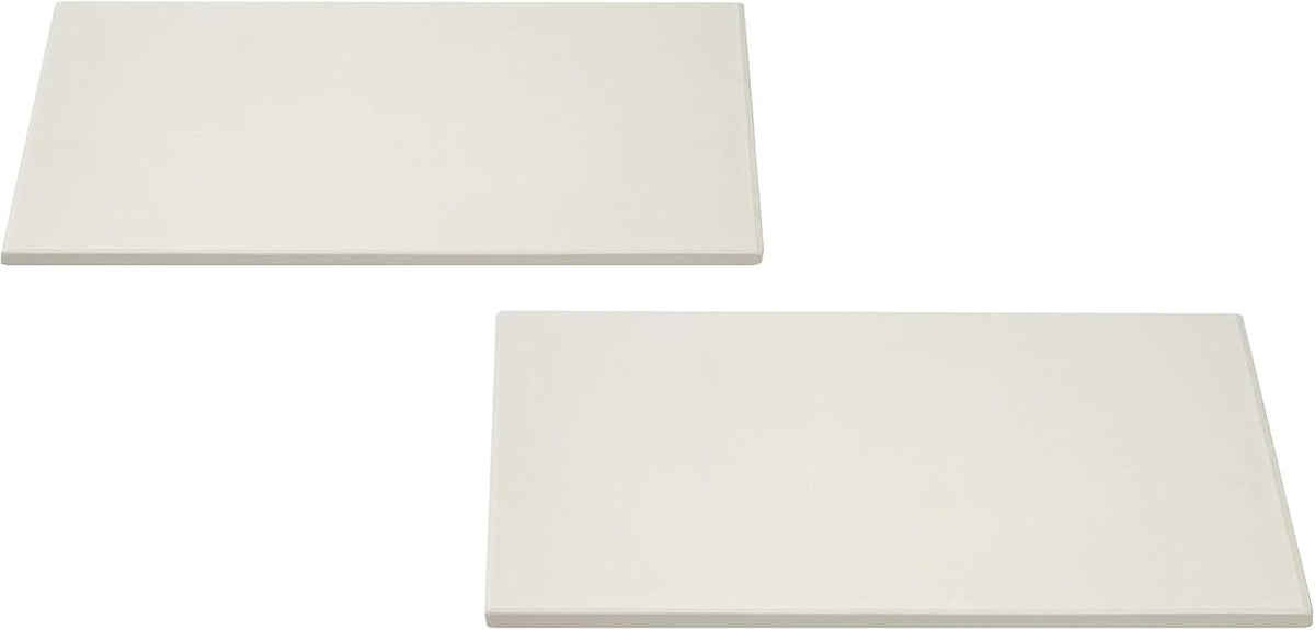 16" Rectangular Cordierite Pizza Stone (2 Pack) K894497