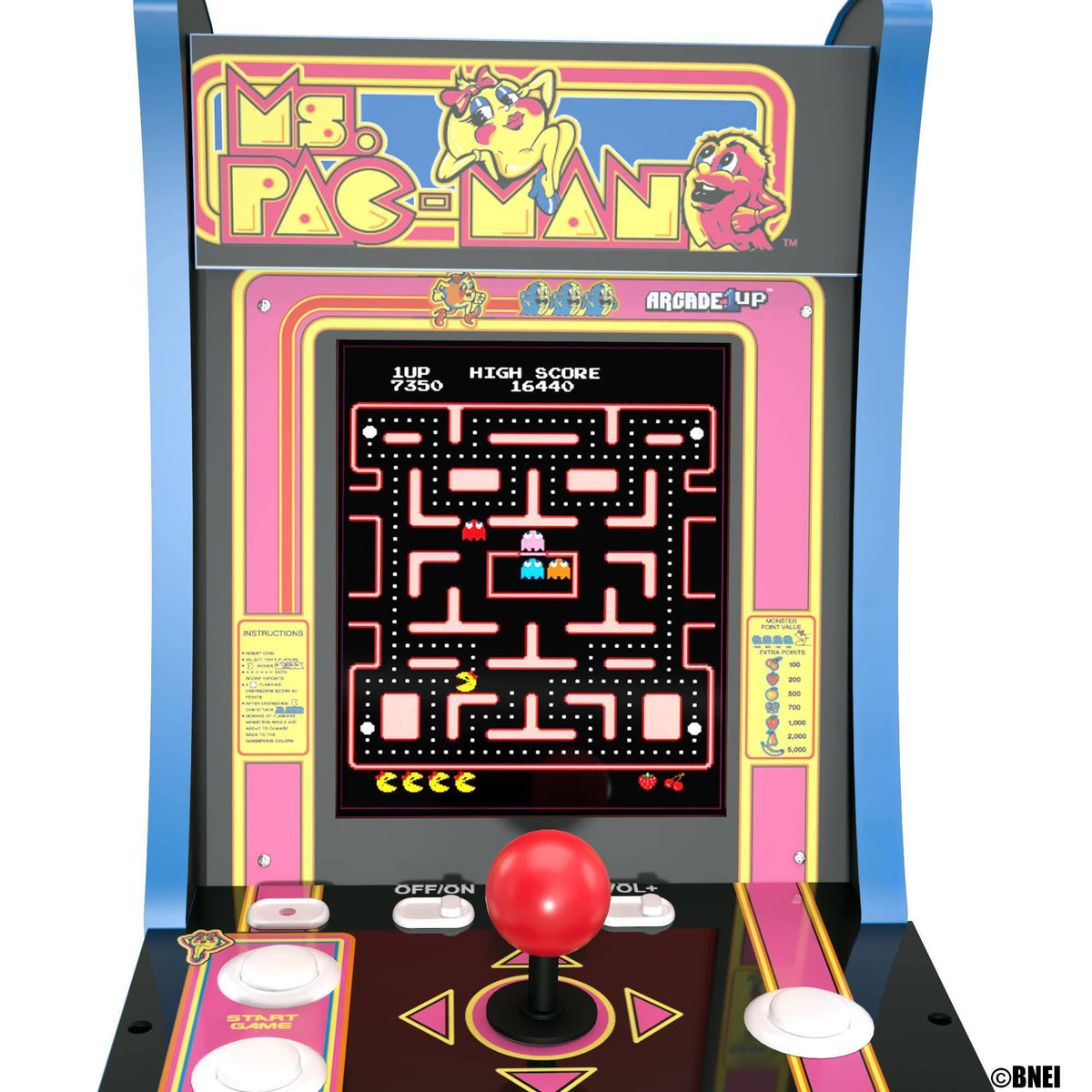 Ms. Pac-Man Countercade F8151