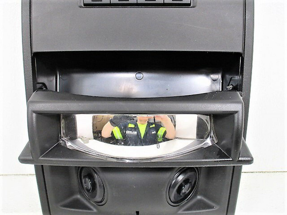 Overhead Lamp Console with Power Sliding Doors D49076