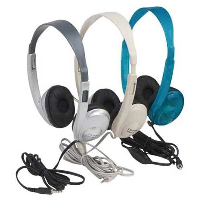 12 Pack Multimedia Stereo Headphones with Case Q870