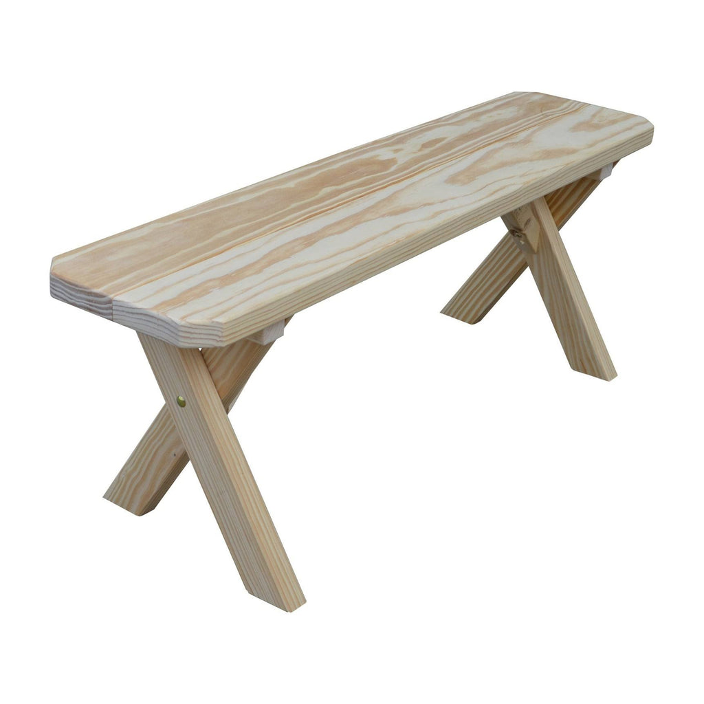 Caribbean Blue Crossleg Bench K3320