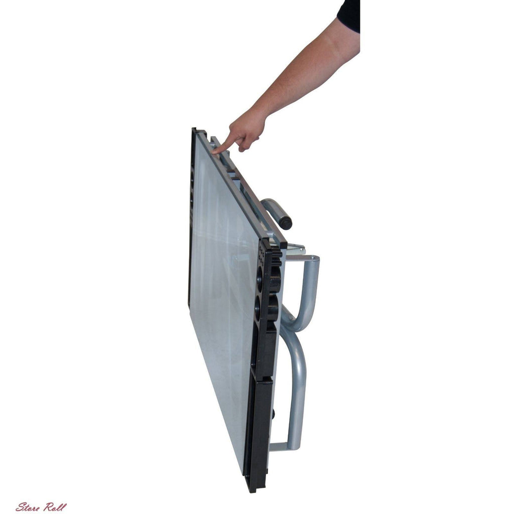 Folding Craft Station with Glass C12096