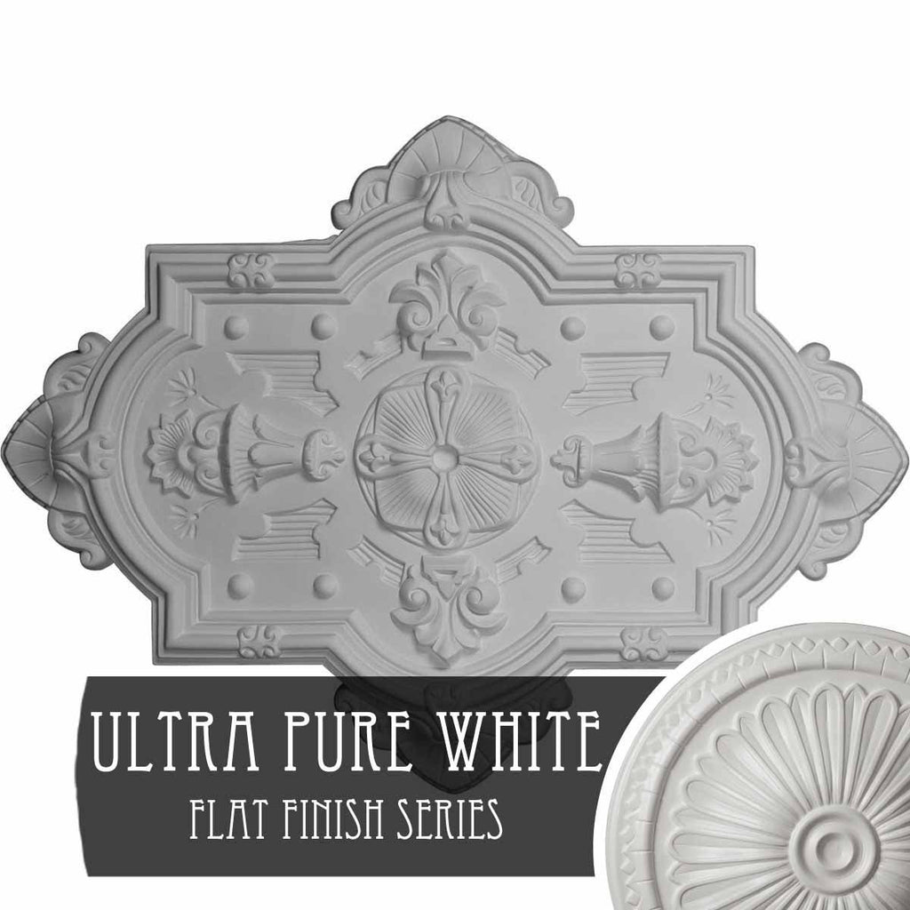 Cathedral Ceiling Medallion (Ultra Pure White) W40596