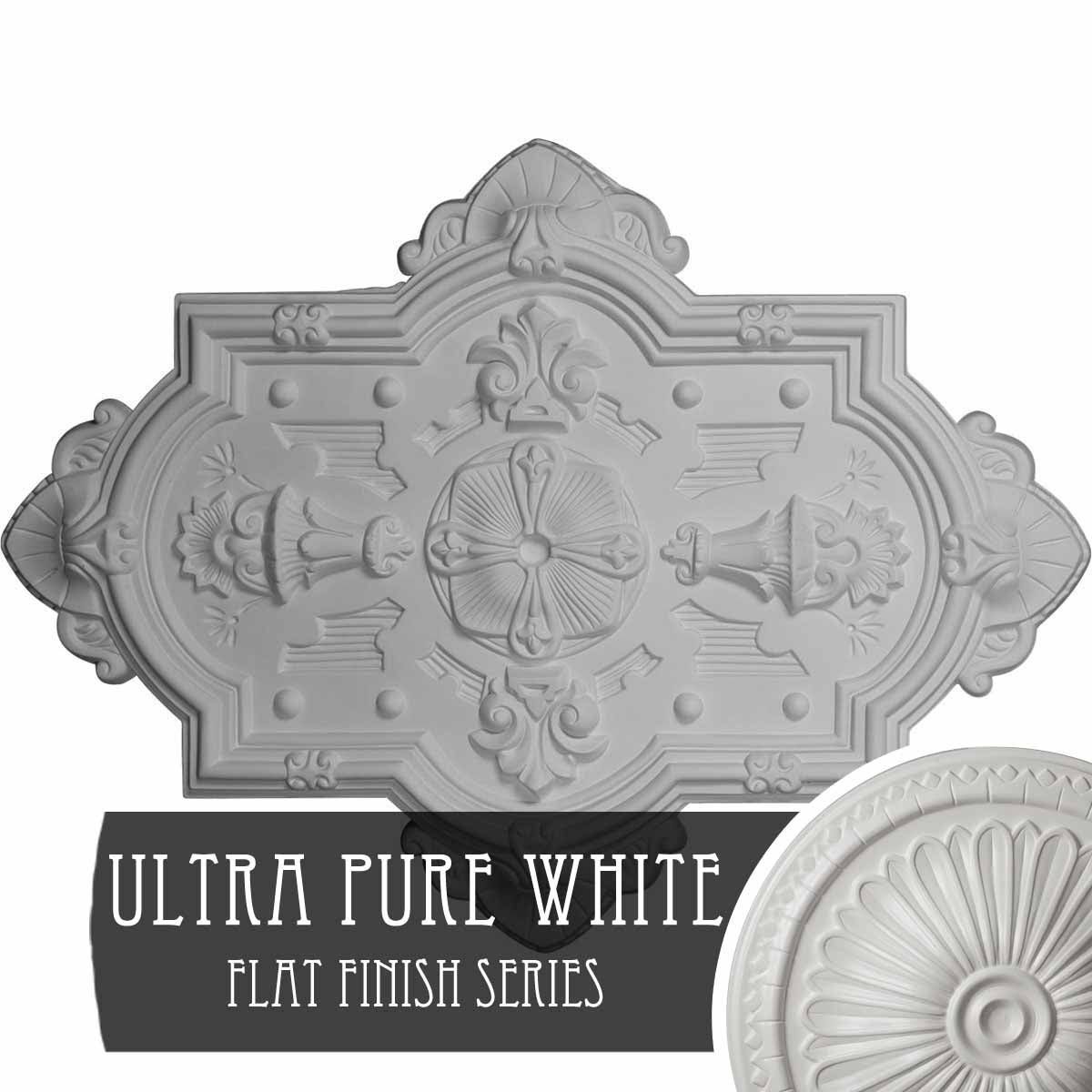 Cathedral Ceiling Medallion (Ultra Pure White) W40596