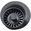 Dusk Gray Polymer Disposer Flange with Removable Basket Strainer Y6481