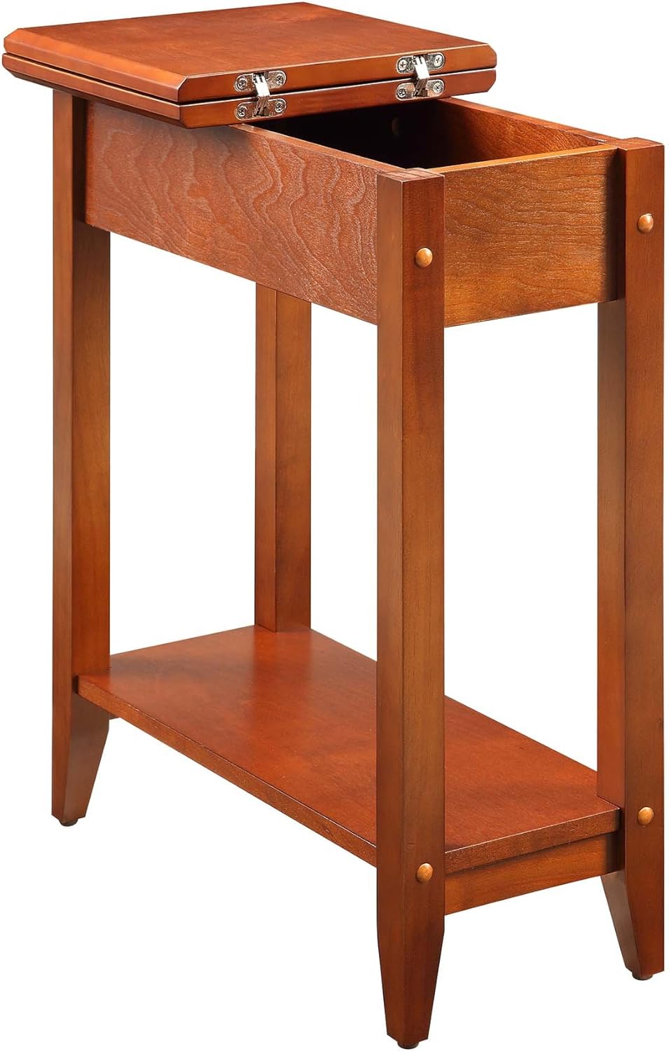 Cherry Flip Top End Table M374657