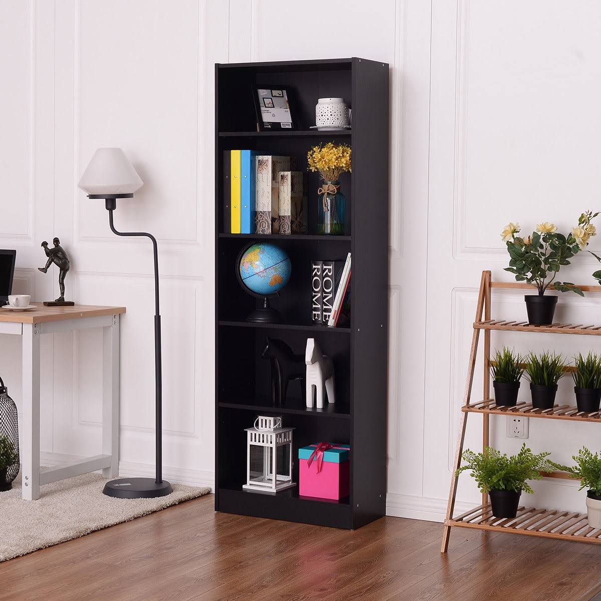 5 Tier Storage Shelf Bookcase Q5080