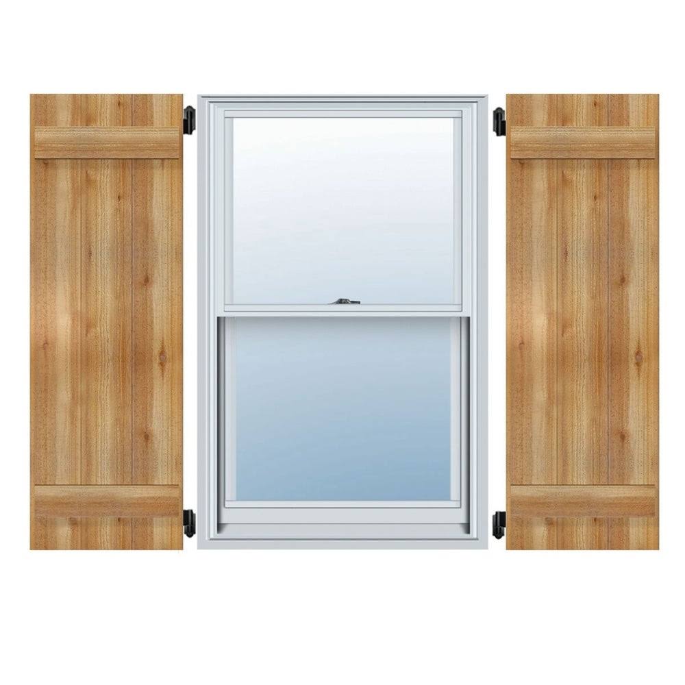 Rough Sawn Board-n-Batten Shutters B31319