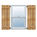 Rough Sawn Board-n-Batten Shutters B31319
