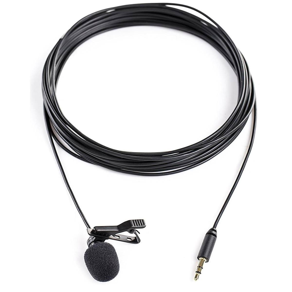 Omnidirectional Lavalier Microphone with 3.5mm TRS Connector S3378