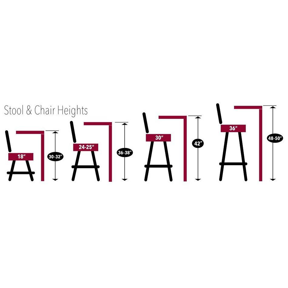 Black Wrinkle Swivel Bar Stool M206