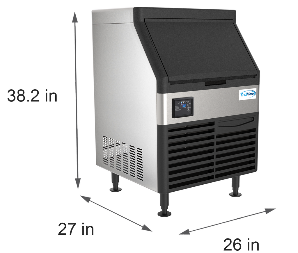 22 in. Air Cooled Undercounter Commercial Ice Maker, 198 lbs./24h. P69664