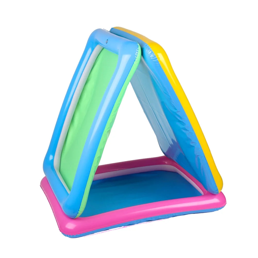 Outdoor Beach Kids Sand Mud Model Toys Storage Inflatable Pad Box Tray Y93241