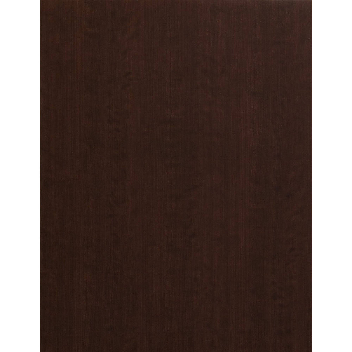 Mocha Cherry Office Desk with Pedestal P29851