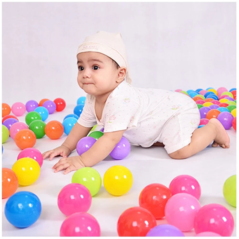 50pcs Colorful Ocean Water Pool Ball Swim Toy Q3416