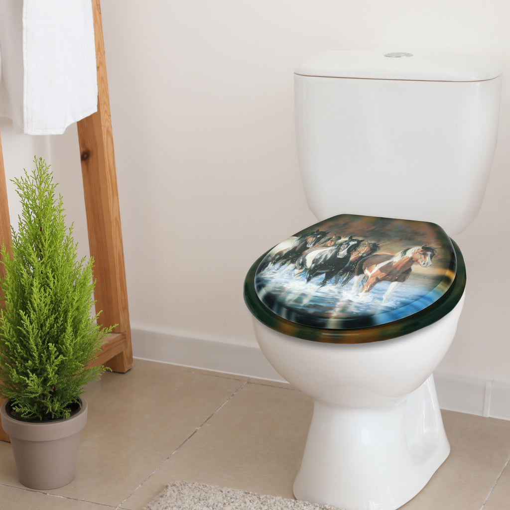 Horse Toilet Seat T6493