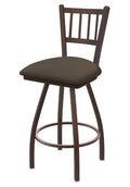 36x22 Swivel Bar Stool with Bronze Finish T7969