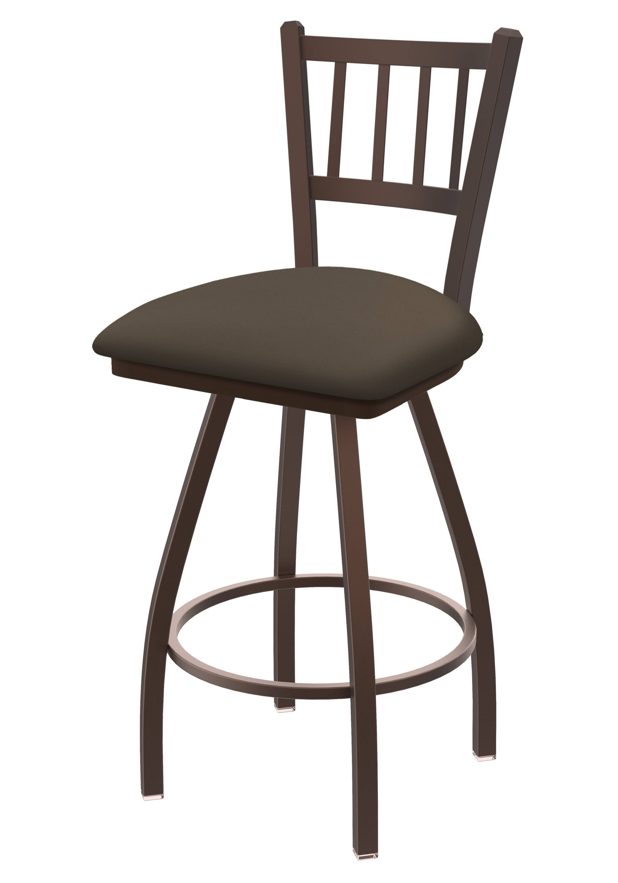 36x22 Swivel Bar Stool with Bronze Finish T7969