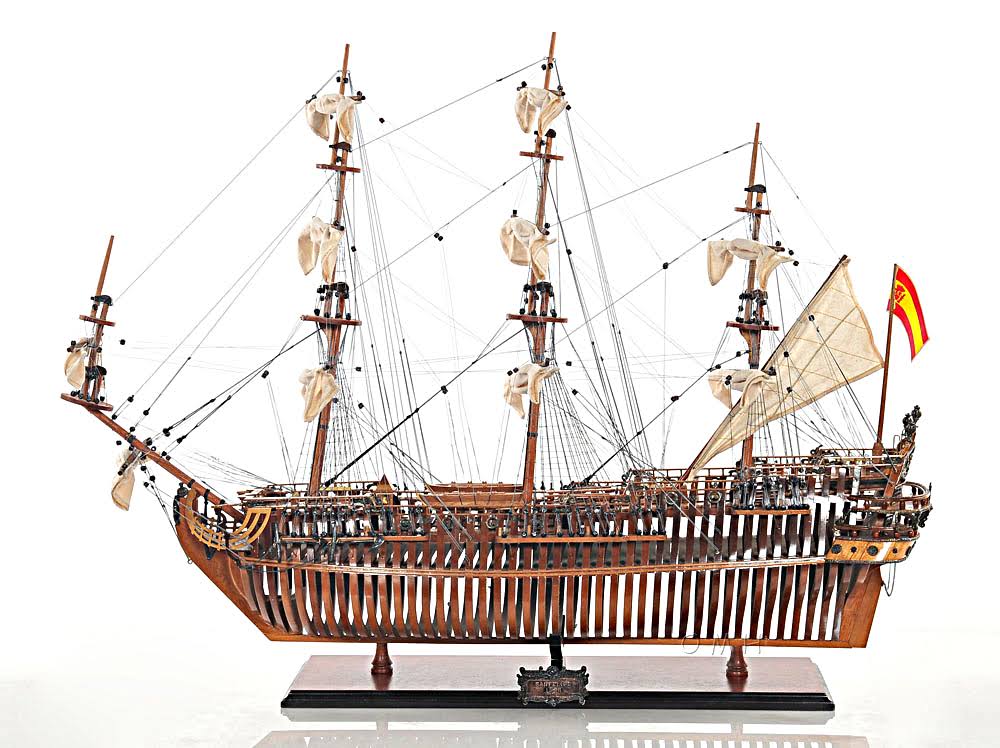 1:8 Scale Open Hull Ship Model C845