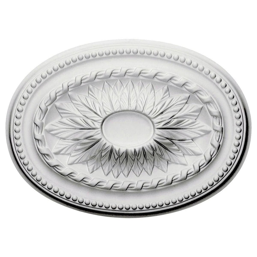 Hand-Painted Pewter Ceiling Medallion E5806